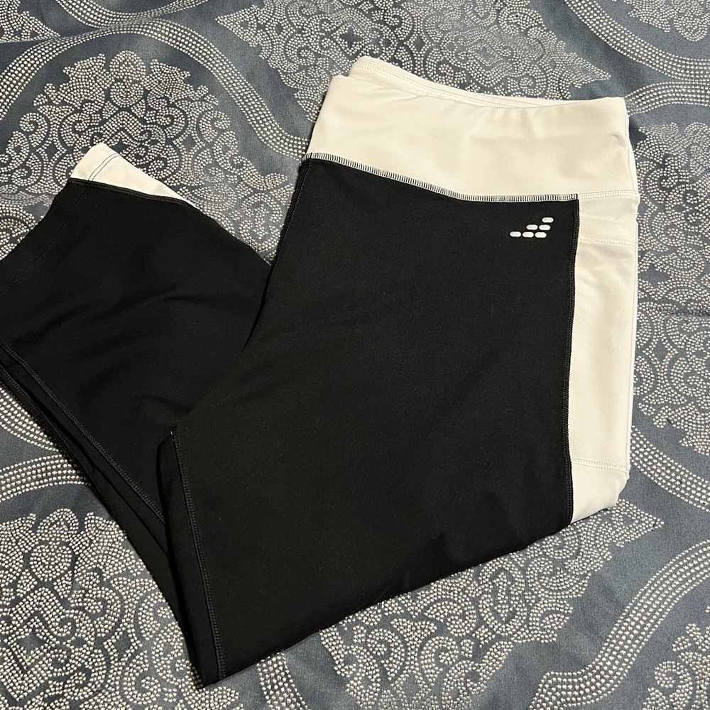 BCG black and white leggings size 2X